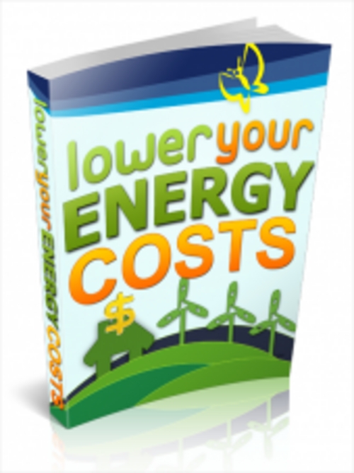 Product picture *** Lower Your Energy Costs *** Resell Rights PLR